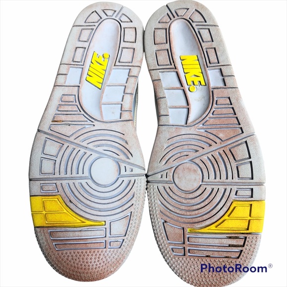 NIKE 316203-411 2007 Silver,Sky Blue, Yellow & White, Size 6Y - Picture 6 of 7